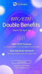 BSV + ETH Airdrop Round 3 (DotWallet)