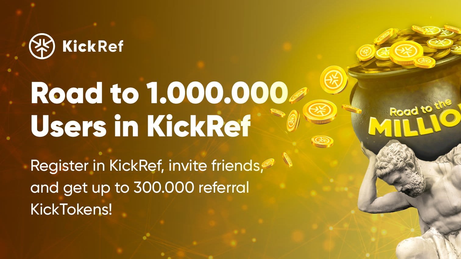 Kick Ecosystem Bounty | Daftar dan Dapatkan 100.000 KICK