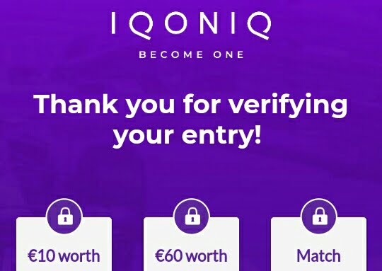 IQONIQ Giveaway | Daftar dan Dapatkan Reward €60