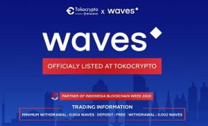 Token Waves Mulai Diperdagangkan di Tokocrypto