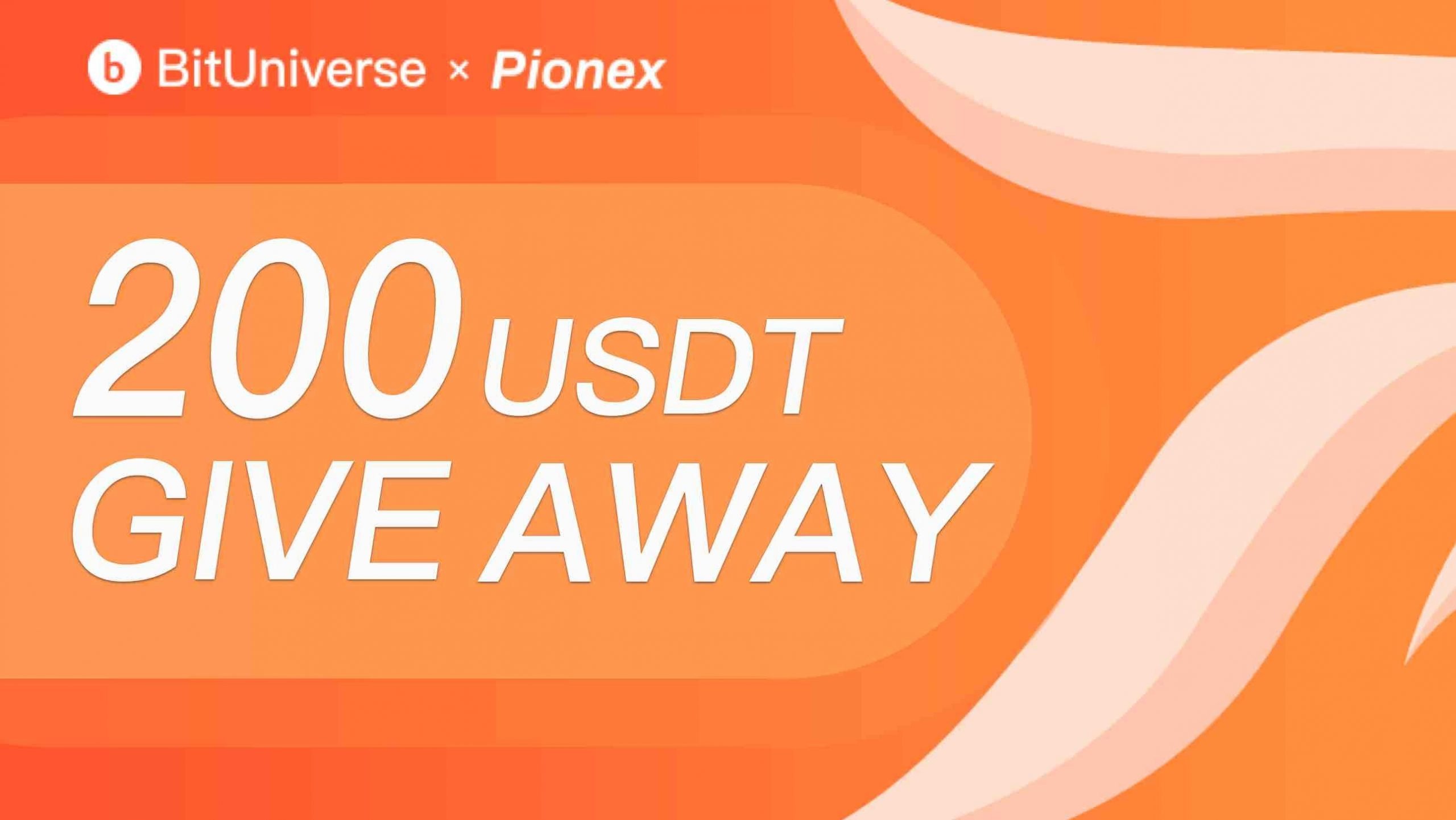 BitUniverse X Pionex Giveaway | Daftar dan Share Total Reward 200 USDT