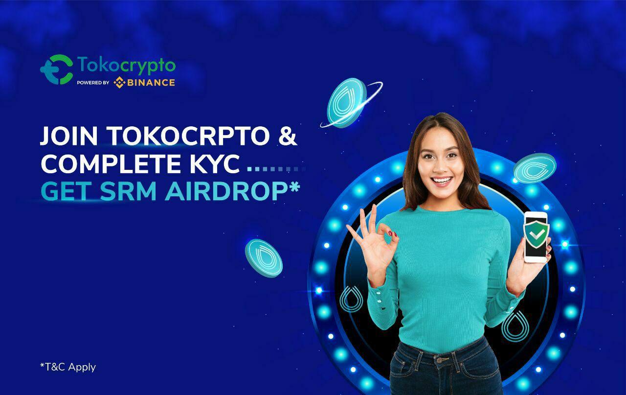 Tokocrypto Exchange x Serum Airdrop