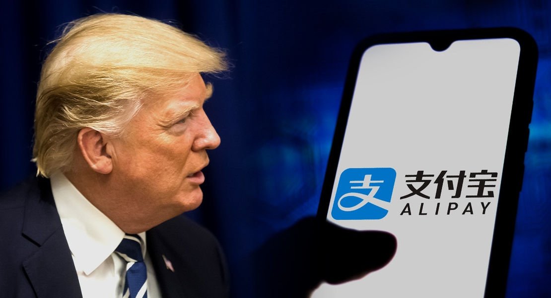 Trump Menandatangani Perintah untuk Melarang Alipay dan Aplikasi Pembayaran China Lainnya