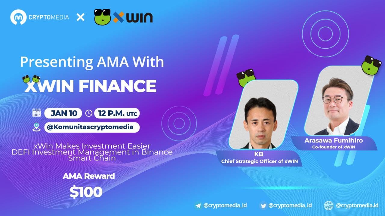 XWIN Finance AMA Recap Bersama Crypto Media Indonesia