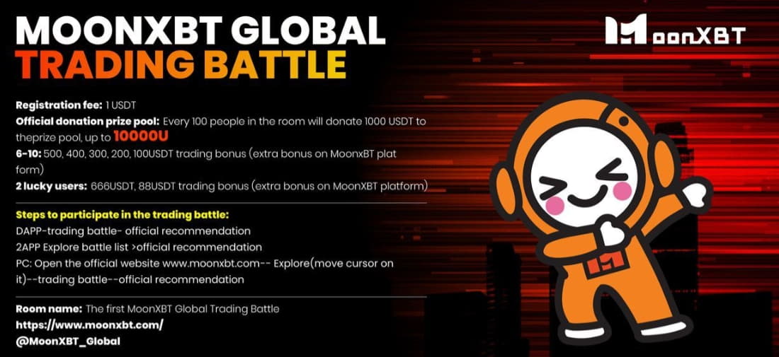 MoonXBT Mengundang Anda ke Battle Trading Globalnya