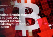 Analisa Bitcoin Hari Ini 30 Juni 2022, Support Bitcoin Berikutnya Berada di $16.000